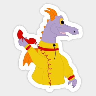 Hello? You Go for Figment! Sticker